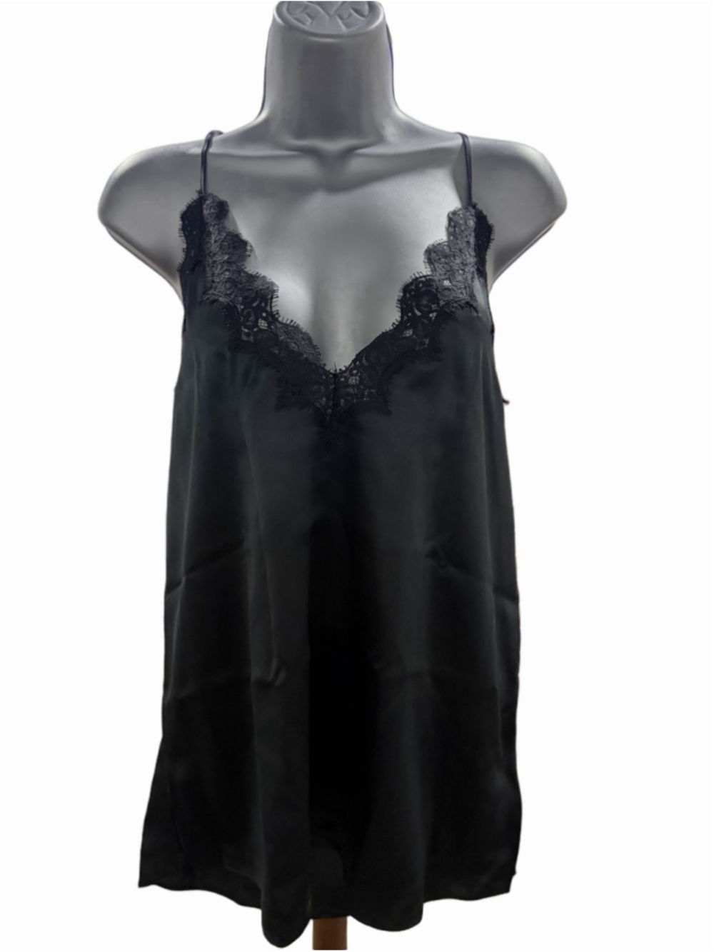 NWT Cami NYC Women's EVERLY CAMISOLE BLACK size large